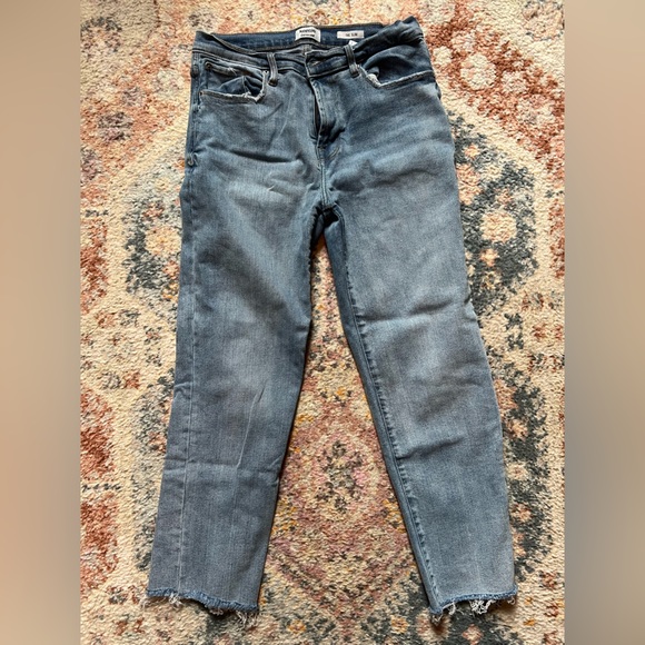 Light-wash raw-hem ankle Kensie Jeans - Picture 2 of 7